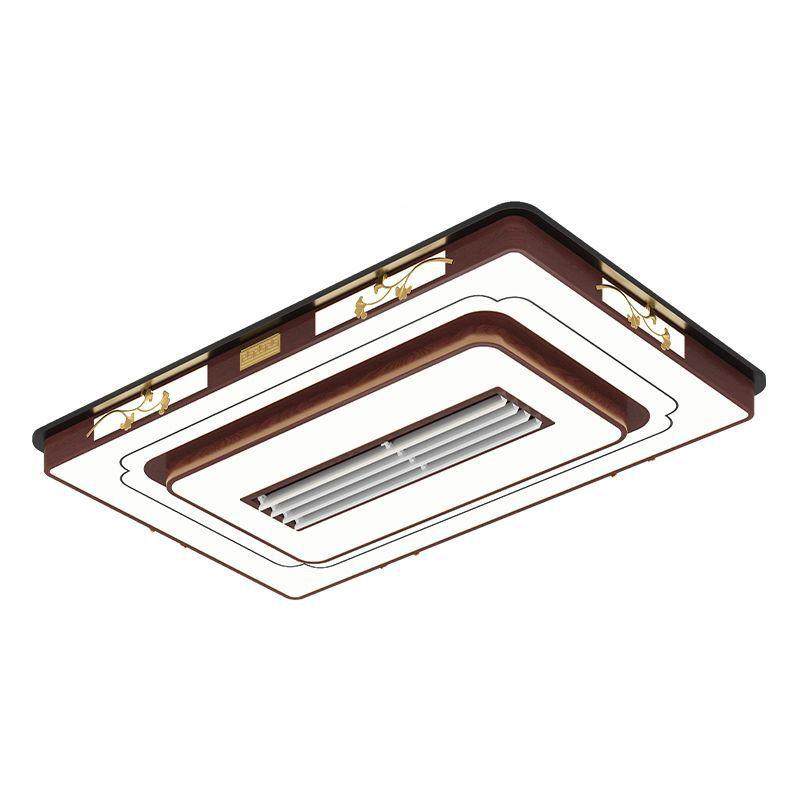 中式无叶风灯扇客厅卧室隐形吊扇灯餐厅吸顶新784灯具套餐扇电灯,家装灯饰光源,风扇灯,淘宝优惠券,粉丝福利购,淘宝优惠卷