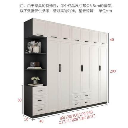 布纹工艺子VCA欧式四五门大衣柜卧柜家具储物柜装实木质衣组室橱