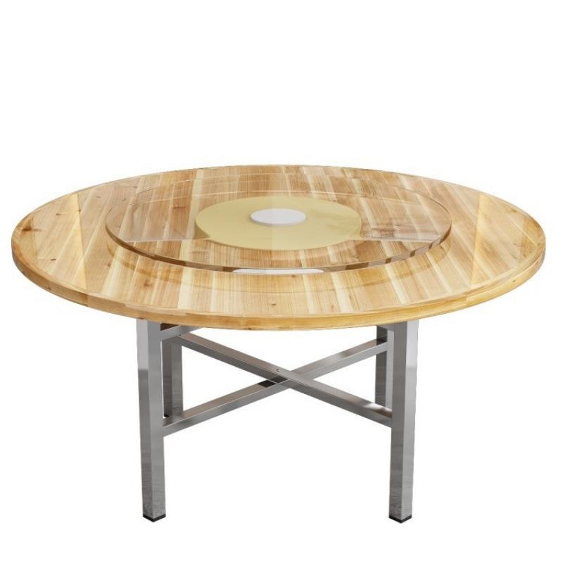 吃圆桌桌使酒店饭店饭馆LMC用圆桌家用吃饭圆桌饭子