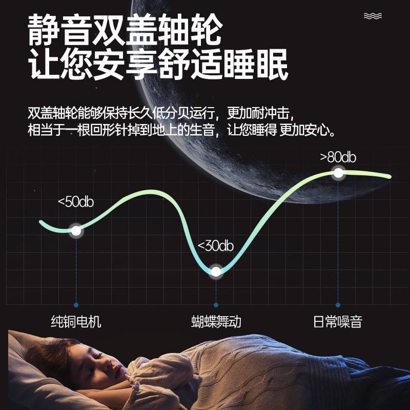 房间led风扇吸顶灯现代简约木纹色卧室客厅餐厅风扇灯静音主卧灯