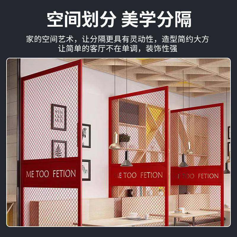 格网铁铁艺隔挂断59收藏装饰铁丝网格壁网式镂空片菱形无品牌/吊