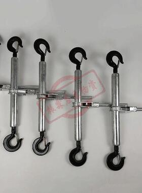 用途双钩紧线旋器棘轮式XOV多钢丝转收线紧器电力施工缆紧固器