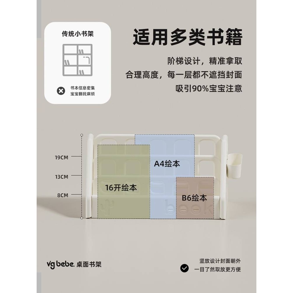 vgbebe儿童书架飘窗收纳架体宝宝小型家用绘本架玩具柜桌面置物架,鲜花速递/花卉仿真/绿植园艺,割草机/草坪机,淘宝优惠券,粉丝福利购,淘宝优惠卷