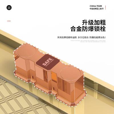 柜保险险柜家用指纹保FAJ箱全钢防盗保管小型家用保险箱智能款