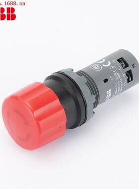 ABB急停按钮CE3T-10R-01/02/11蘑菇头开关CE4P 复位CE4T自锁旋转