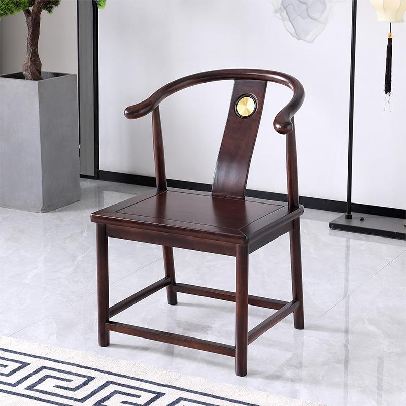 花梨木新祥云椅中式背实木靠椅餐椅饭椅办店公仿古茶椅主人凳子榫