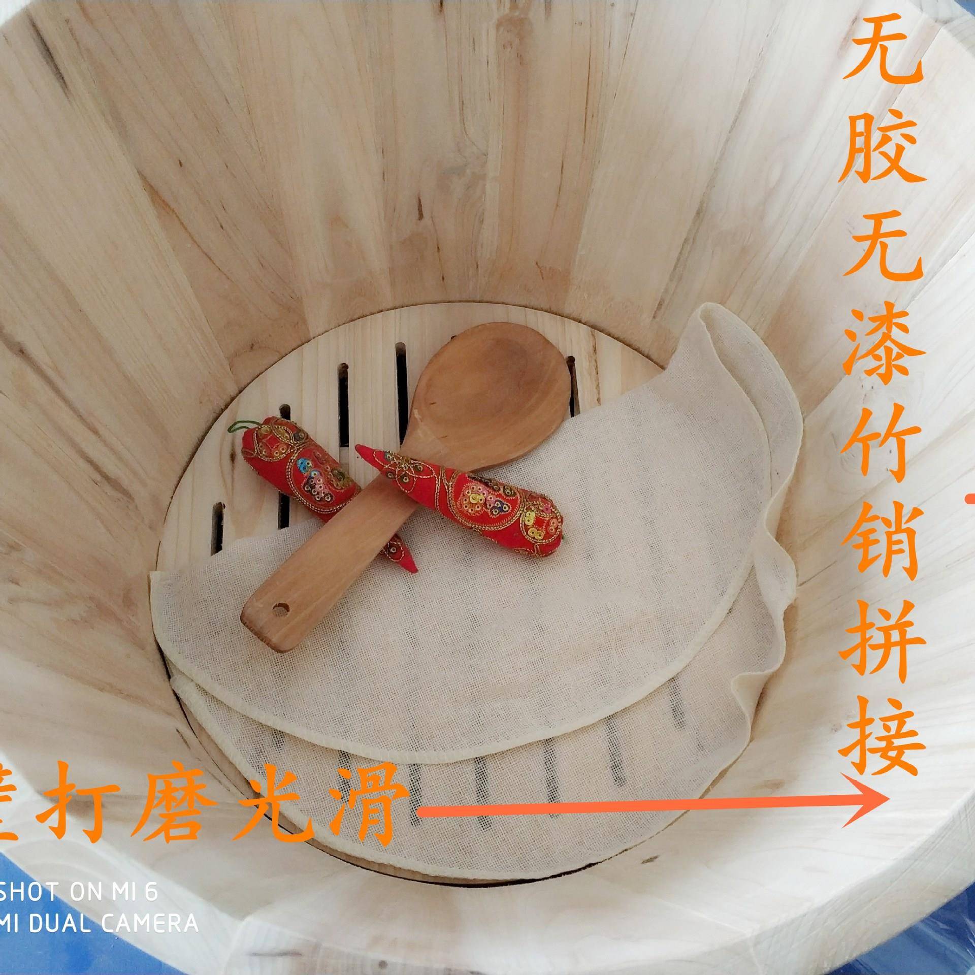 邮蒸桶饭蒸酒木桶蒸糯米木桶蒸饭木桶倒桶木桶蒸饭饭包团TKA早餐