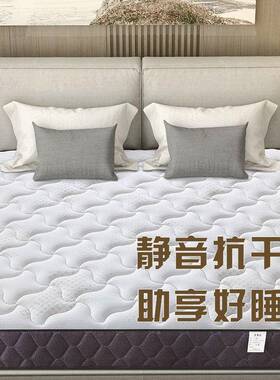 席梦思弹簧床垫2cm厚家用胶椰棕出租10.8米房1.5乳445双人软硬床