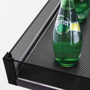 不锈钢开门式收纳厨房地橱柜全拉出转角调味抽屉式双层拉篮小怪物