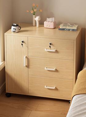 床头柜床头现简架约房卧室AWW家用置物出租多层床边简易收纳储代