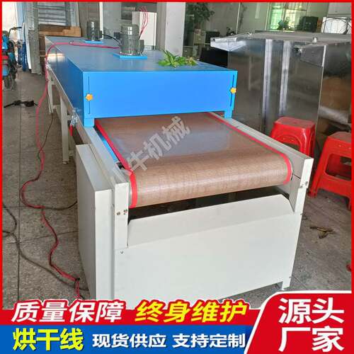 不锈钢网带隧道炉烘干线脱水烤干线烘道输送线电器油漆油墨丝印线