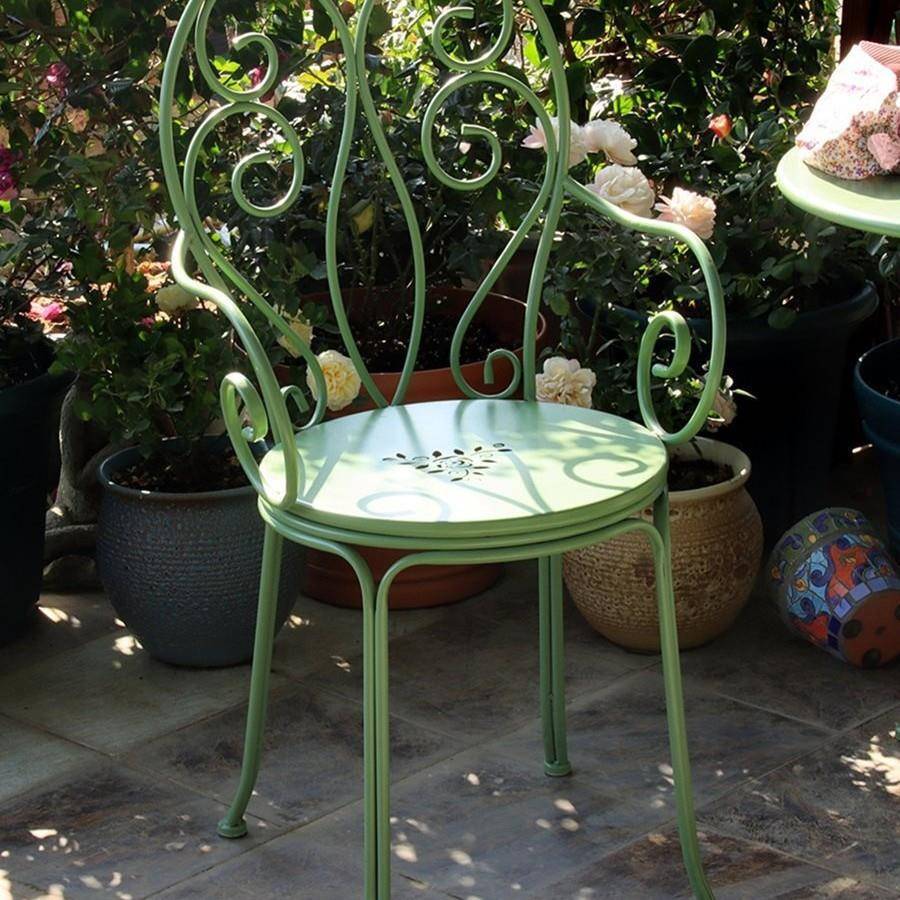 铁艺阳台桌椅SEF户外花清园法式桌田园风露庭院休闲小新椅台子文