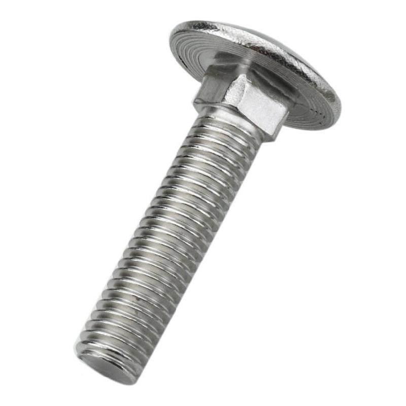 颈螺栓车螺D栓IN603M8-1.25*35325不锈马钢螺方栓