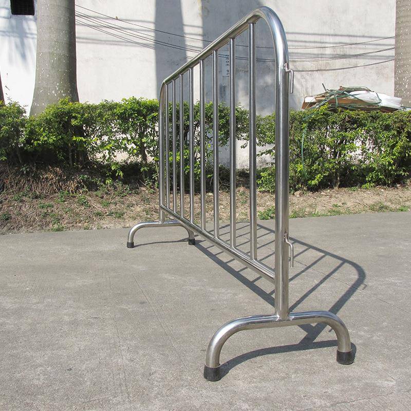 顺路科技2米锈钢铁马不锈移动护栏20不1不锈钢铁981活马钢动护栏