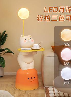 卡BJ1949通创意边发几厅茶几沙边柜几儿角童客床头柜置物架玄关可