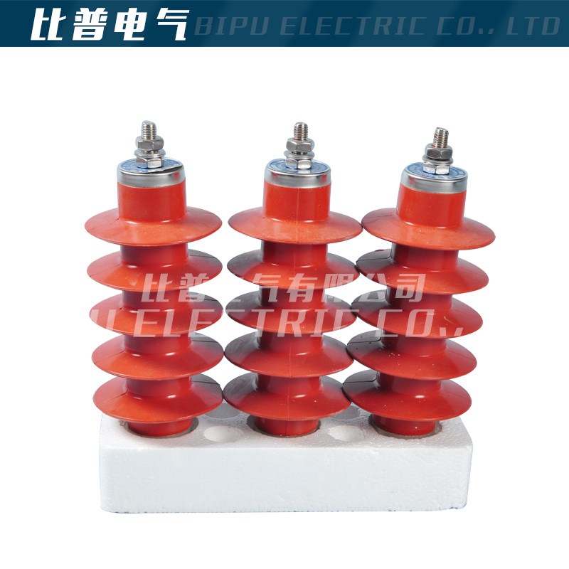 HY5WS-17/50电站型高压氧化锌避雷器B10KV防雷HY5WZ-17/45一组三