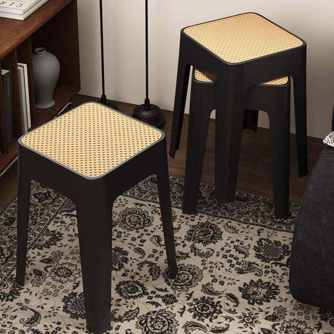 编加厚塑料简约凳子藤厅客餐桌方凳凳特板厚现见详情代椅子家用餐,商业/办公家具,休闲椅/午休椅/骑马椅,淘宝优惠券,粉丝福利购,淘宝优惠卷