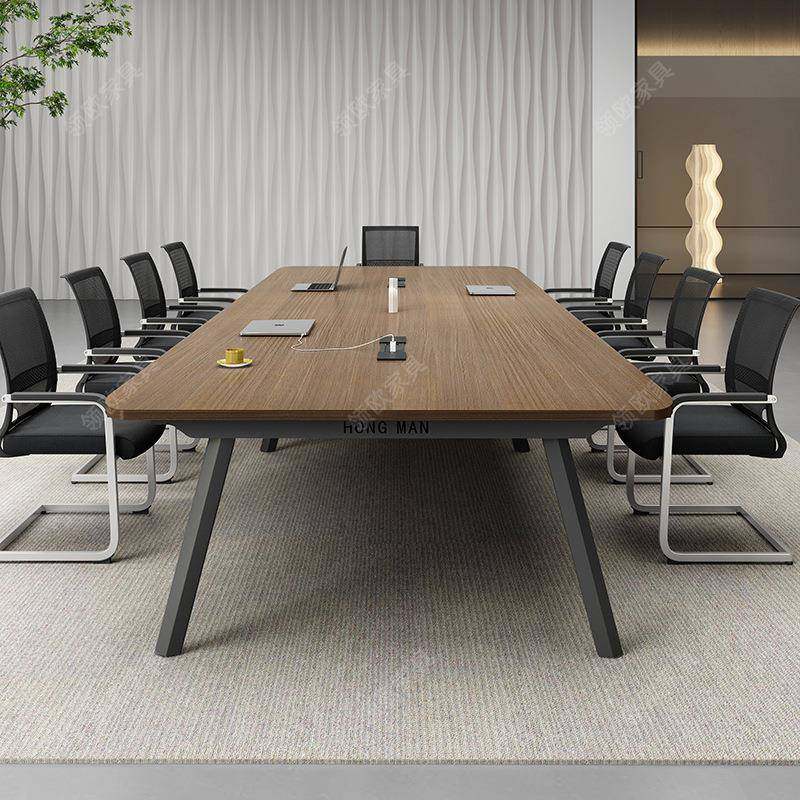 办公会议桌长桌简约桌现代会议室椅组小无品牌/型会议桌子接待洽