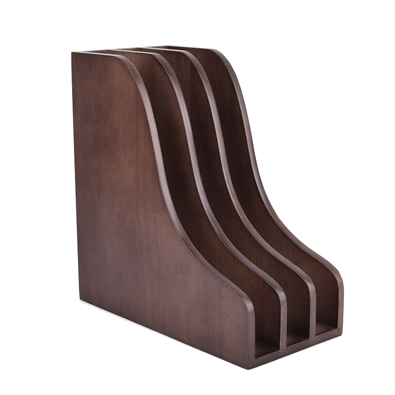 桌面文件架书立文件框文q具收纳书架文件盒文件夹收纳盒资料架实