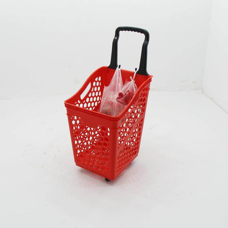 现货大号料四轮物篮超市高背篮60升便利店塑商拉188杆筐塑购料篮,商业/办公家具,购物篮,淘宝优惠券,粉丝福利购,淘宝优惠卷