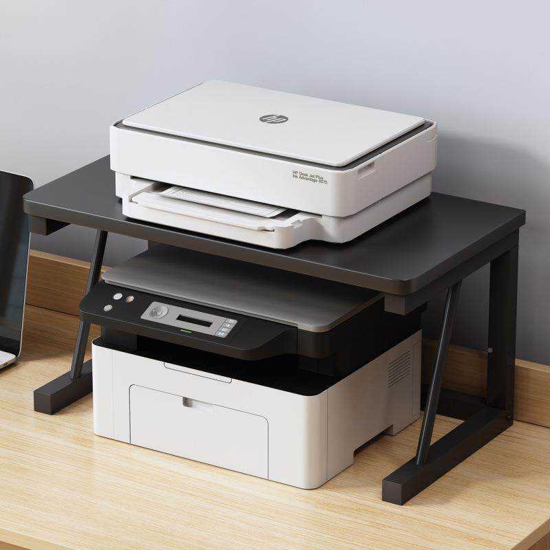 打印机置物架支桌面印架简约现代书复印桌机置物架办公桌打RRQ机