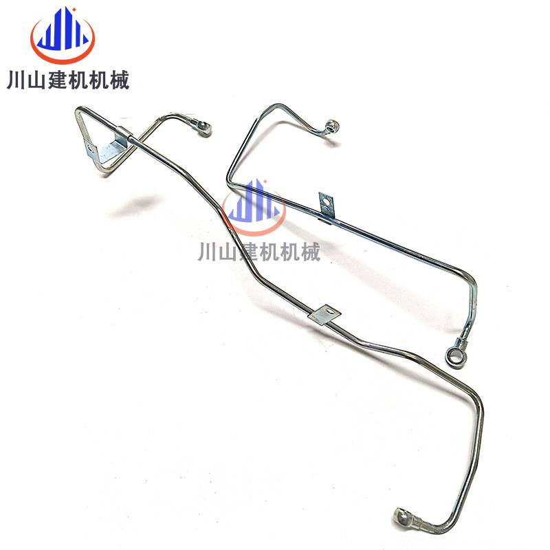 挖掘机配件 PC200-7/6D102发动机柴油格座柴油泵油管手油泵管