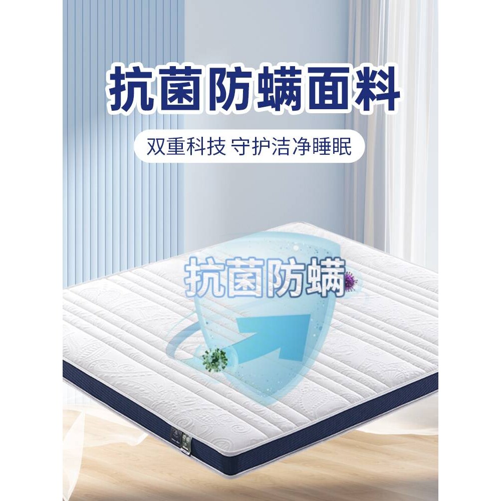 天坛床垫 棕垫床垫偏硬折叠天然椰棕棕榈乳胶防螨家用硬床垫
