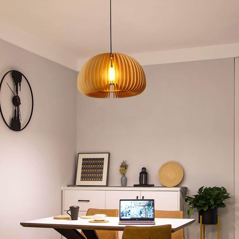 日式餐厅吊灯复术古卧室木质灯餐e桌灯创意vintag中古506艺南瓜具,家装灯饰光源,智能吊灯,淘宝优惠券,粉丝福利购,淘宝优惠卷