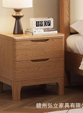 全实木床北美红橡木头软包现简代约户原木风小73256民宿主卧双型