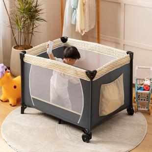 跨功境直供婴儿可移动可便携式 摇篮床398折叠多能新生儿拼床接大