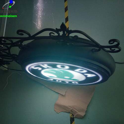 圆形显示屏p4.68户外led显示屏圆型双面定直径60cm显示屏户外圆形