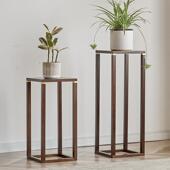 花A 42架子客厅落地式 物架台花盆悬挂多肉架子阳窗台置花盆挂架架