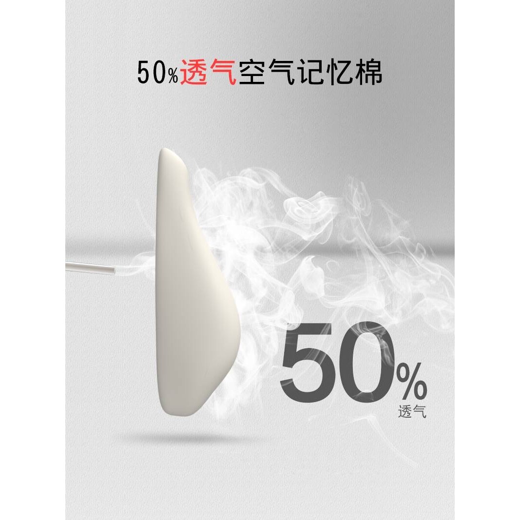 汽车护腰靠垫车用座椅靠背垫电动按摩腰垫记忆棉腰部支撑头枕套装