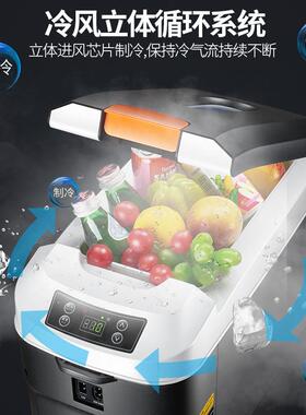 AST车载冰箱车家两S用2V3062/210V汽车冷藏箱移动小冰箱卧式11L