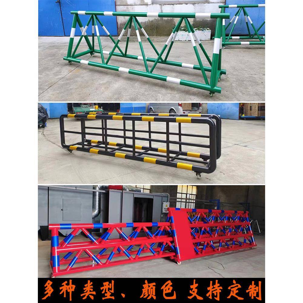 拒马可移动防护栏阻隔行人车辆加油站幼儿园学校防冲撞路障