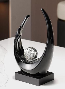 掌上珠明摆奢感客ltao9279厅玄关办公室轻桌面酒柜电视柜装饰件工