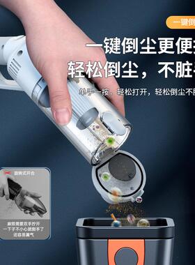 新款充电式ANM大尘功率手持车载吸你尘器家车用迷小型便携无线用