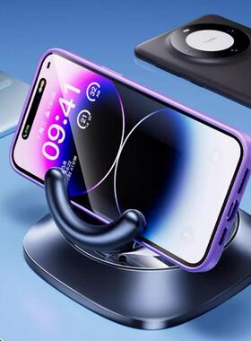 跨境爆款真空吸附手机载支支撑架JHN汽车内饰导航架稳定吸盘支式