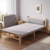 叠床人床家用办公午休简单易床XSX板双人床1米2宿舍折出租房硬床