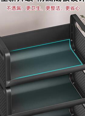 厨房菜菜篮子置物架多层落可移放水果蔬收ALRE01WW纳家用动多功能