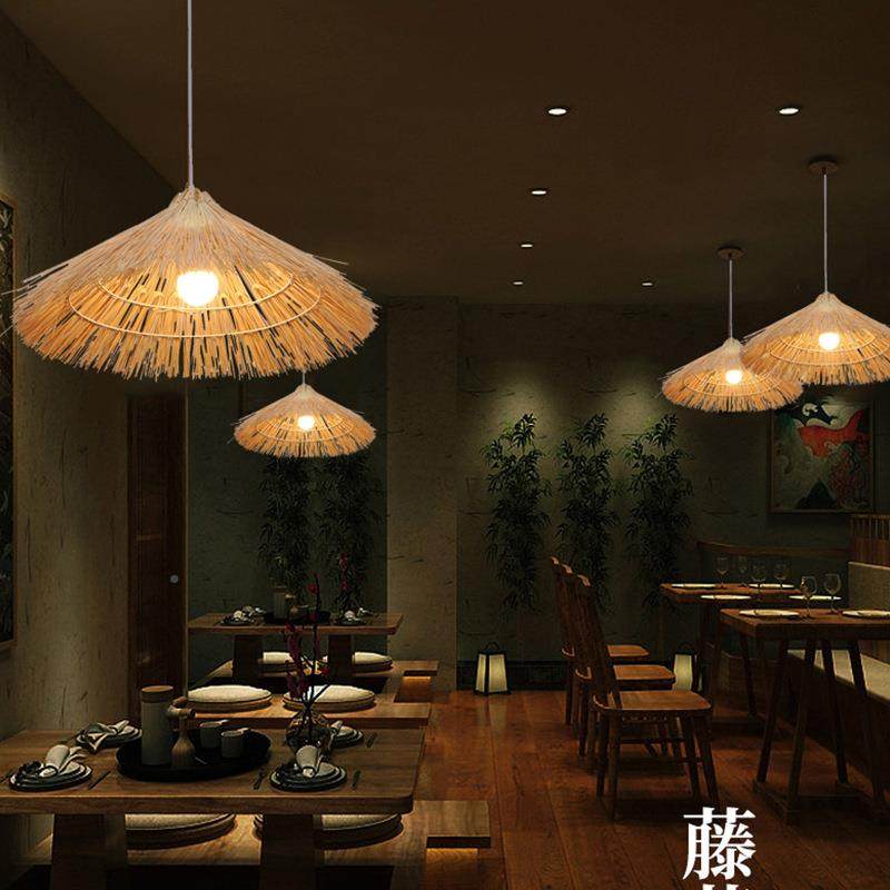 东南亚藤草艺灯饭店水果店餐XYL-D011厅手工织具吊灯创意复编古帽,家装灯饰光源,智能吊灯,淘宝优惠券,粉丝福利购,淘宝优惠卷