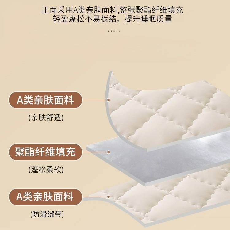 床垫家用床褥垫夏季薄款褥子租房垫被学生宿舍单人床护垫床单