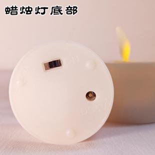 新款 告白布置电子32蜡烛灯 充电遥控餐小蜡L烛饰仿真摇摆火苗ED装