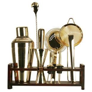 304锈钢调酒器波士顿雪克壶调酒器B9158皿酒吧架派户外不对收纳跨