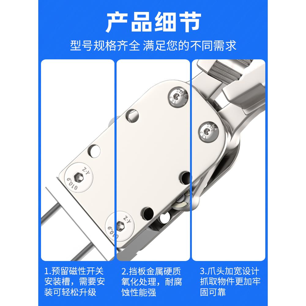 S机械手夹具配件大全夹子气水口夹爪2015d/注塑机1动无品牌/615夹