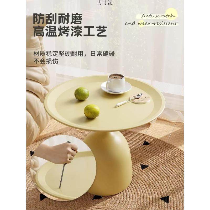 油小几客几厅边家用沙发简约铁奶艺见详情圆桌卧室茶小户型阳台简,基础建材,脚轮/万向轮,淘宝优惠券,粉丝福利购,淘宝优惠卷