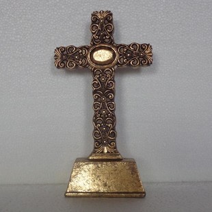 十字架摆台工艺品欧式家居桌面摆设礼品餐边柜装饰摆件