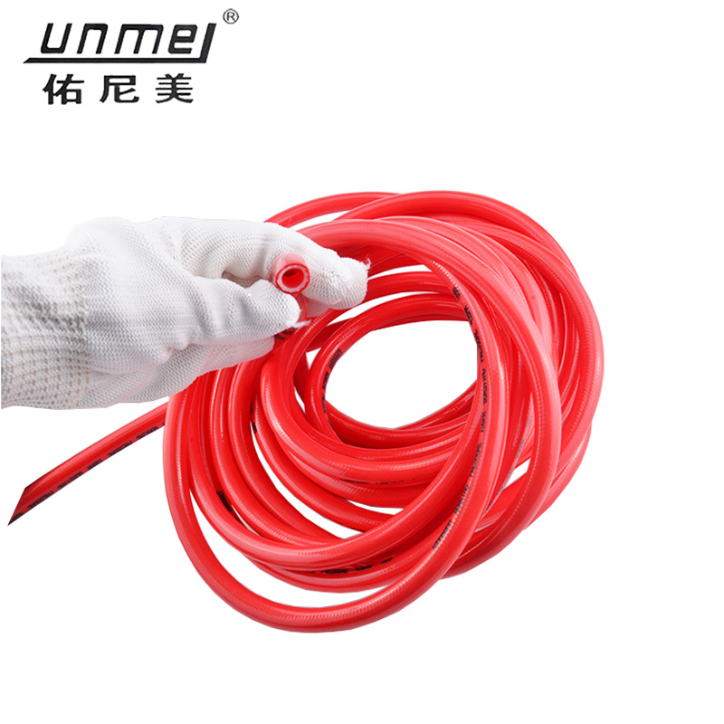 8*5 10*6.5 12*8空压机气泵气管接头气动风管软管双层网管包纱管