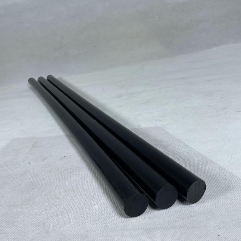 黑色PP尼龙棒 塑料棒材 聚丙烯棒料 耐磨棒 圆棒 韧棒材 5-300