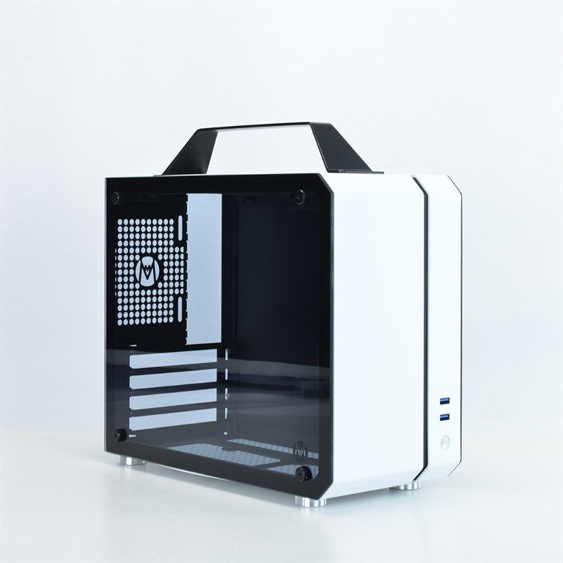 机械大师C26声波12.9L手提便携侧透SFX电源3090直插ITX/MATX机箱